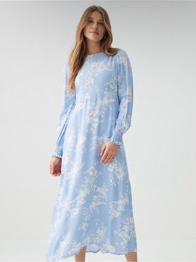 Ardene Light Blue Floral Maxi Dress